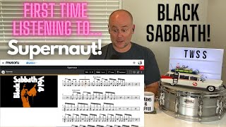 Drum Teacher Reaction: BILL WARD | Black Sabbath - &#39;Supernaut&#39; | Vol. 4