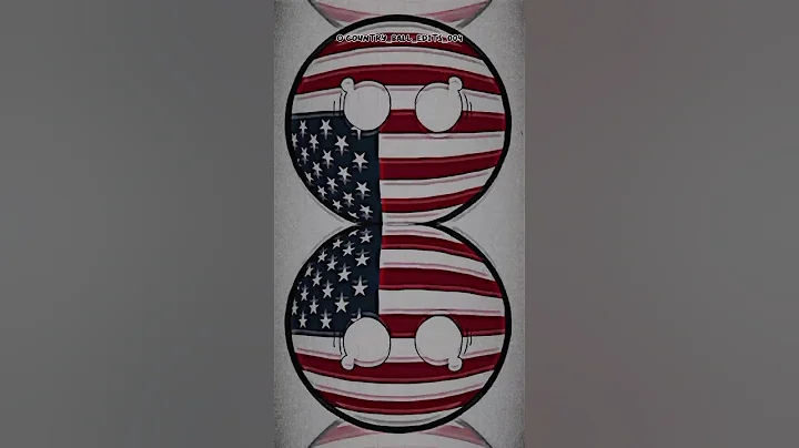 FLAG UPSIDE DOWN (COUNTRYBALLS EDIT)