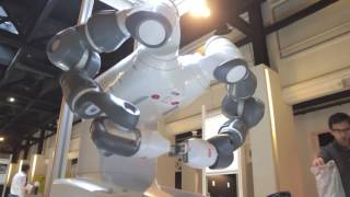 ABB's YuMi mounted on an AGV