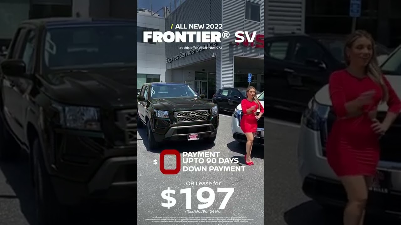 Nissan Frontier October 2022 specials