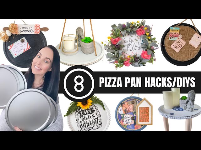 6 Ingenious Ways TO USE Dollar Tree PIZZA PANS/Dollar Tree Christmas  DIY/Hot Humble Pie 
