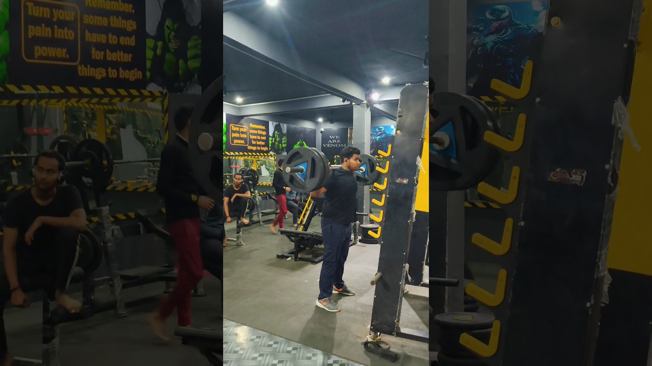 Heavy squat + strong mindset = Beast mode 💪