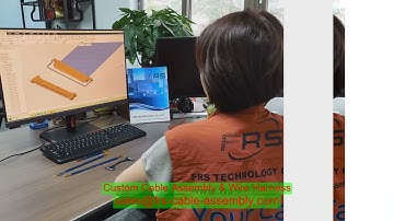 Lắp ráp cáp tùy chỉnh DB9 Lắp ráp IGUS Cáp LVD Sửa chữa Lvds trực tuyến Amphenol là Cáp EDP K501UB l