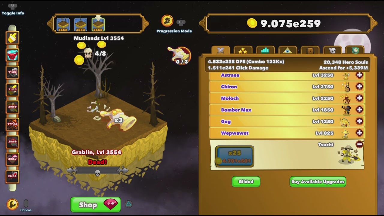 Clicker Heroes [Night 29] 1 October 2025