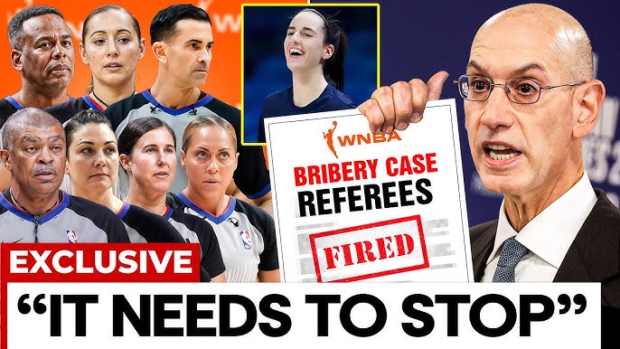 JUST IN: Adam Silver SHUTS DOWN WNBA Refs After SHOCKING Audio Leak!