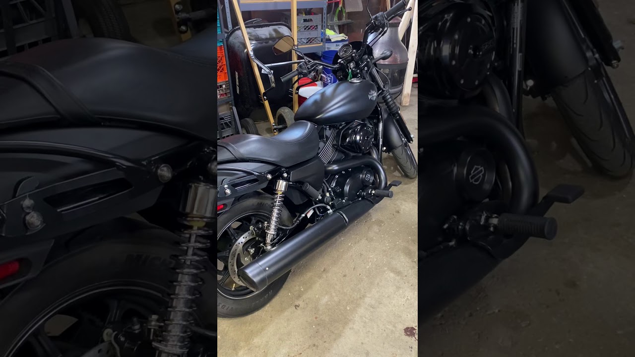 Harley Davidson Street 750 Luggage Rack w/ Backrest Instal YouTube