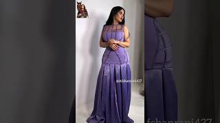 Purple Dress Fashion Design New Princess Model Hot Girl.#Viral #Viralvideo #Ytshorts