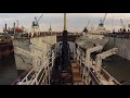 NOAA Ships Rainier and Sette Dry Dock