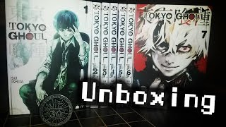 Unboxing ~ Tokyo Ghoul manga and more!