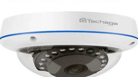 Techage 5MP Security POE Camera 4MP Dome Indoor IP Camera Face Detect  Audio Video Network Surveilla