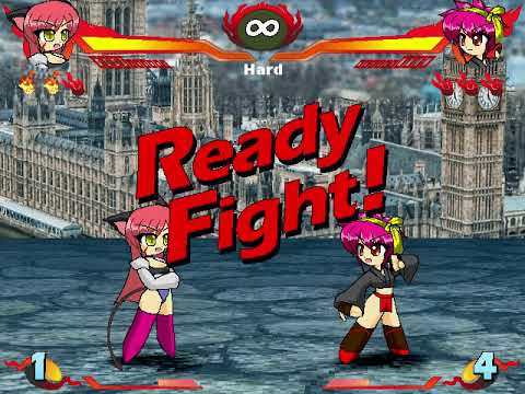 Eight Marbles 2X CPU Battle 724 Megaira Belphegor Vs Miku Kyutou 