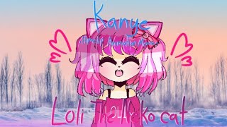 Flipaclip Kanye Meme Gift For Loli The Neko Cat 4.5K