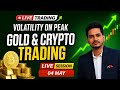 Crypto Gold Live Trading 4 May - revengelesstrades