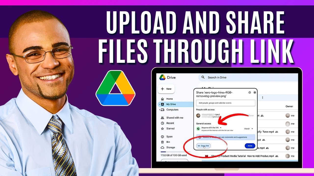How to Upload Files on Google Drive And Share Through Link (Easy Method ...