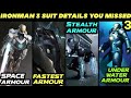 Every Ironman Armour Details  Part 3