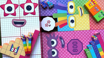 Looking for Numberblocks NEW 11592  Puzzle Tetris Shape ASMR  | Numberblocks Satisfying Video