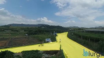 Landscape segmentation by Survey drones using Computer Vision