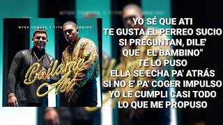 Báilame Así - Myke Towers Ft Tito "El Bambino" (Letra/Lyrics)