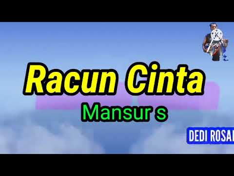 RACUN CINTA MANSUR.S Karaoke Tanpa Vokal@DEDIROSADI