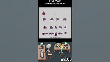 ANIMATION FOR ANIMATION NERDS-Sprite Sheets-Creepy Crawlies  #blud #animation #indiedev