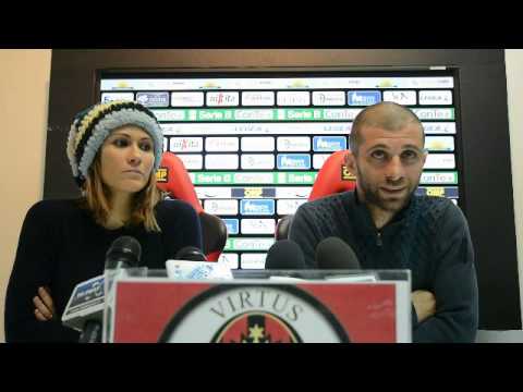 Conferenza stampa Valentina Maio e Carlo Mammarella