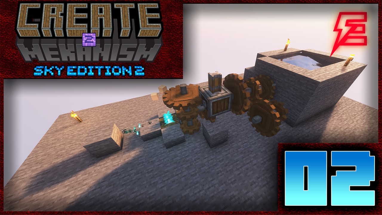 Základy Create Modu! - EP02 - C2M: Sky Edition 2 - YouTube