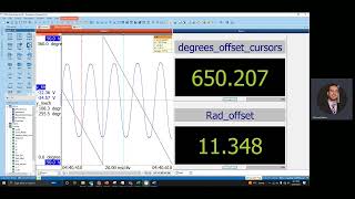 Quickly Finding the DQ0 Offset Angle with Post Process Tools