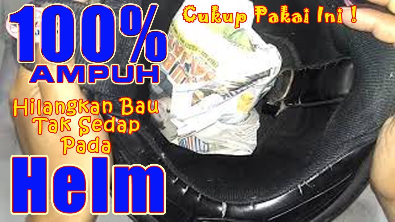 Update CARA MUDAH HILANGKAN BAU PADA HELM || Menghilangkan Bau Apek pada Helm Menggunakan kopi