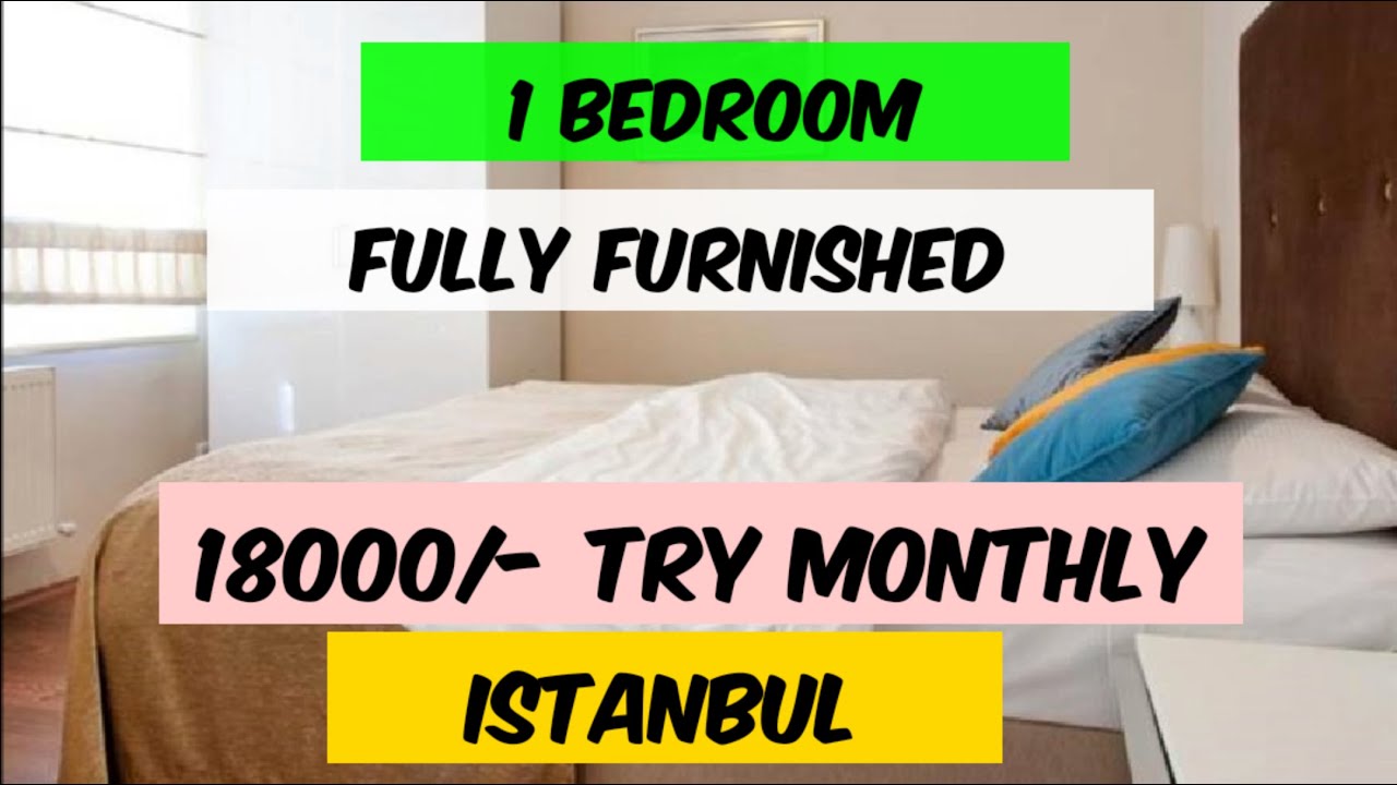 FULLY FURNISHED APARTMENT FOR RENT IN ISTANBUL TURKEY I LIVING COST IN