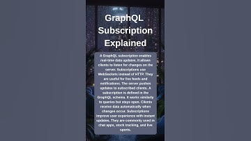 GraphQL Subscription Explained