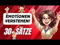 Das Geheimnis, wie du deine Gefühle auf Deutsch ausdrückst – Verpasse diese 32 Wörter nicht!