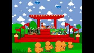 BabyTV Ident Booby and Booba La la la Louie's World Babyboo Zeppelin Animation 2009