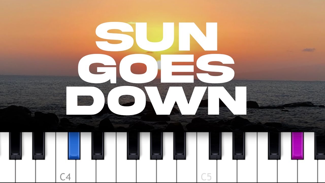 Robin Schulz Sun Goes Down (ft Jasmine Thompson) (piano tutorial) YouTube Robin Schulz Sun Goes Down (ft Jasmine Thompson) (piano tutorial) YouTube
