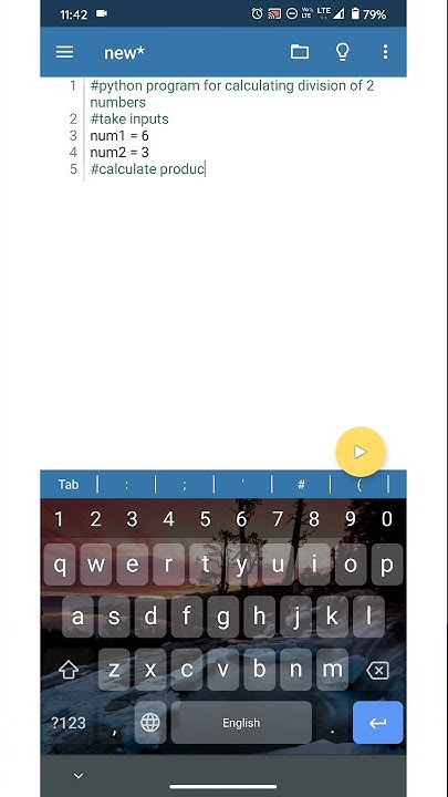 Simple division of two numbers |Python - YouTube