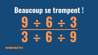 Sauras-Tu Résoudre Correctement Cette Fraction ?