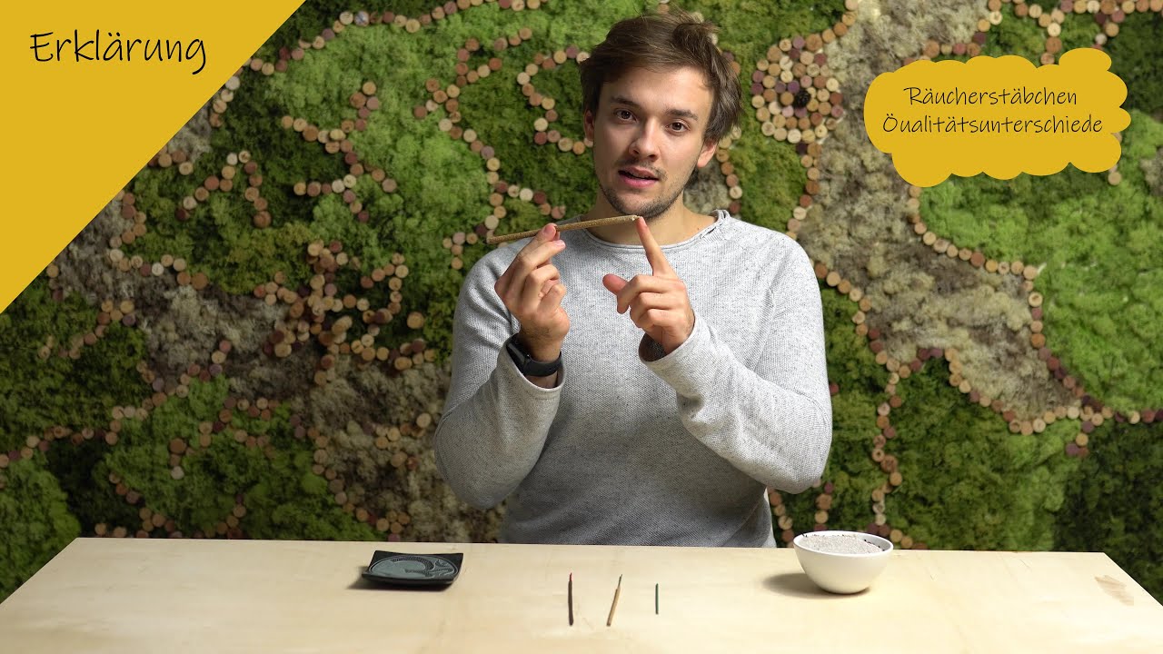 Räucherstäbchen qualitäts unterschiede