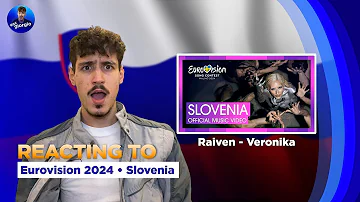 Greek Guy Reacts to "Veronika" by Raiven (🇸🇮 Slovenia Eurovision 2024)