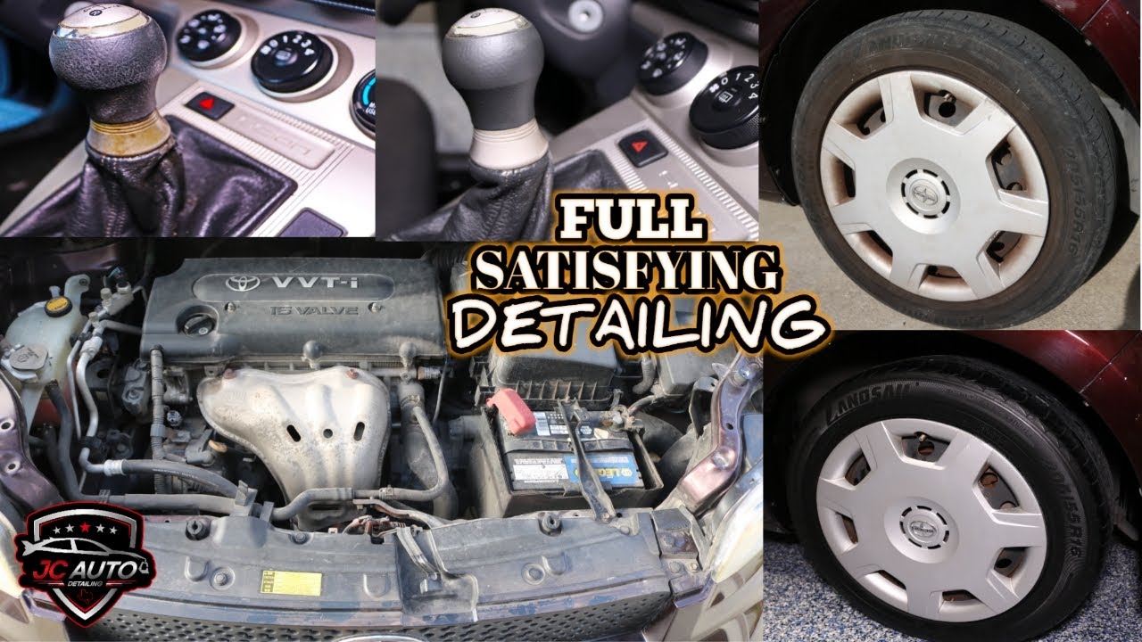 FULL Satisfying Detail Interior & Exterior Car detailing FULL Satisfying Detail Interior & Exterior Car detailing