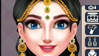Indian wedding makeup dressup||@StylishGamerr  ||Android gameplay||new game 2023||girl games screenshot 4
