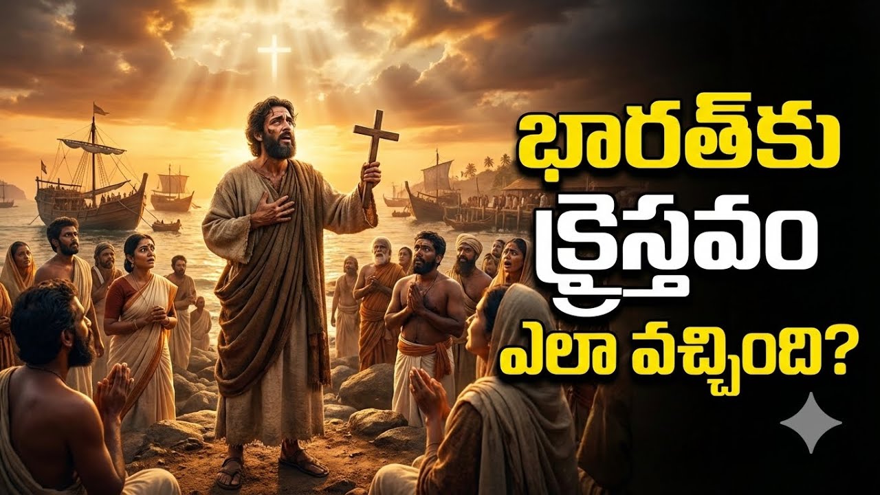 😱 భారత్‌కు క్రైస్తవం ఎలా వచ్చింది? ✝️| 52 AD లో ఆశ్చర్యకర సత్యం!  #YouTubeShorts #BibleShorts 