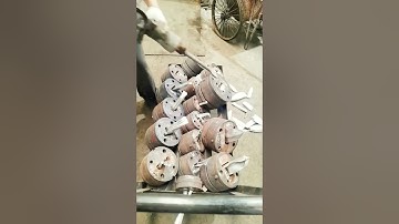 recycling process of used dynamos #shorts