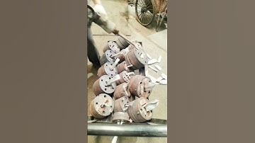 recycling process of used dynamos #shorts