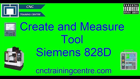 Live CNC Training: Creating and Setting Tools on Siemens 828D Control