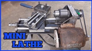 Making Mini LATHE machine