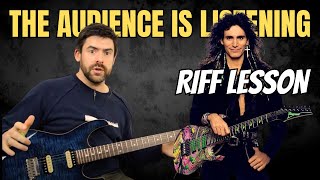 The Audience Is Listening by Steve Vai - Riff Guitar Lesson w/TAB - MasterThatRiff! 90