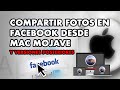 Compartir fotos en Facebook desde un ordenador Mac. Error al configurar "CUENTAS DE INTERNET"