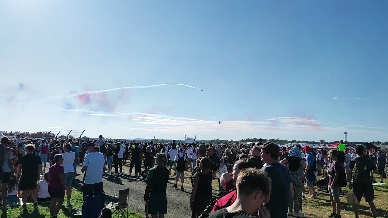Czechia, Nato Days 2025, Red Arrows show (Royal Air Force)