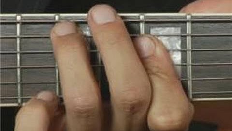 1st Inversion of D Major Guitar Chord on the Middle Bottom Strings : Guitar Chord Dictionary 21