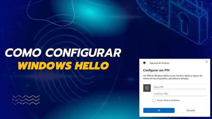 🔑Configurando Biometria no Windows - Ativar WINDOWS HELLO, Criar PIN | #windowshello  #biometria