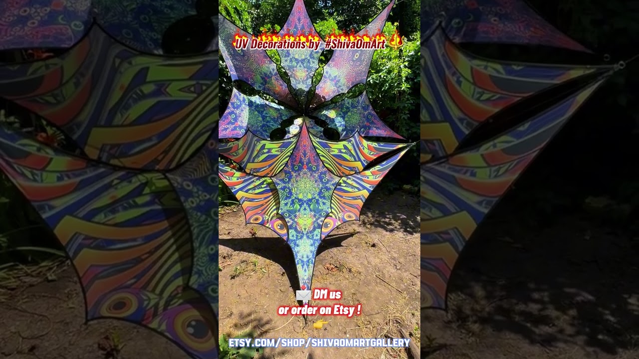 UV DJ Booth with Lycra Panels ✨ Festival Stage Design